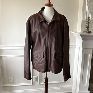 Polo sport polo Ralph Lauren Men's Brown Leather Jacket